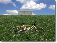 summer trip with OLIVE and KAFUE, the first long ride was performed