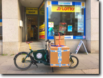 boxes with wheelsets and main parts have to be transported